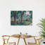 The Pool At Jas De Bouffan C.188586 Impressionist Abstract Contemporary Landscape Wall Art Print by Paul Cezanne - Wrapped Canvas Print-1290623256