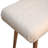 Cotton Blend Upholstered Bench