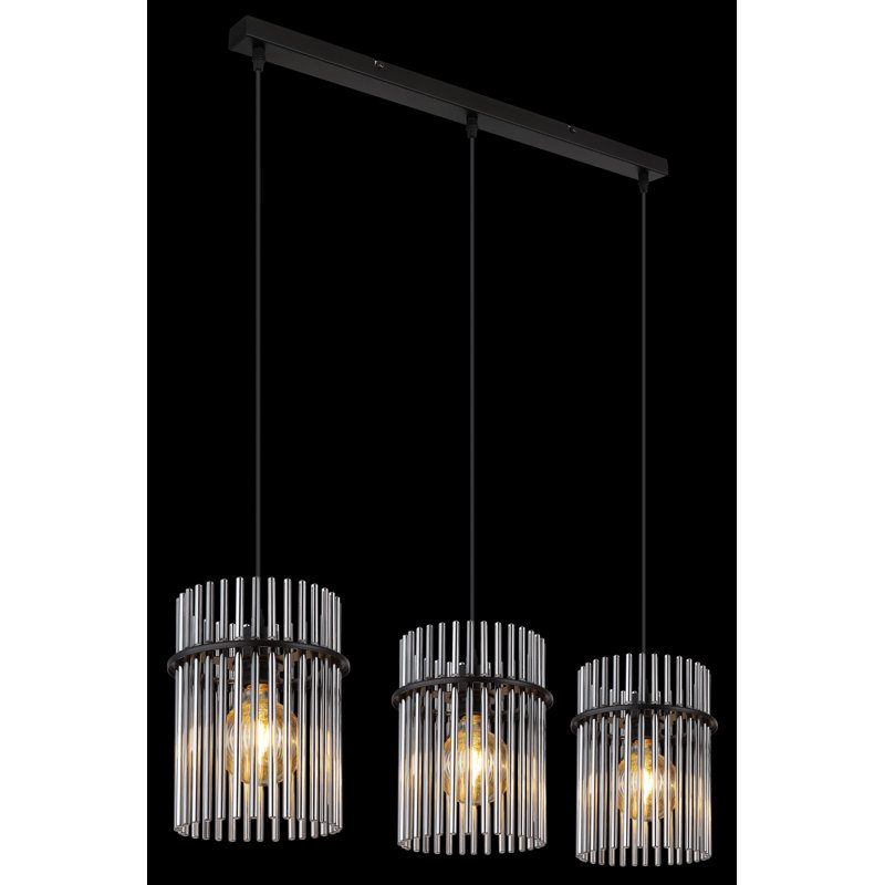Azayvion 3 - Light Pendant, Smoke colour