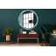 Huldar Glass Flat Wall Mirror