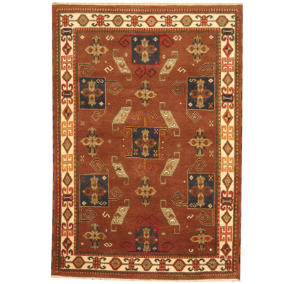Jevon One-of-a-Kind 5'8" X 8' Wool Area Rug in