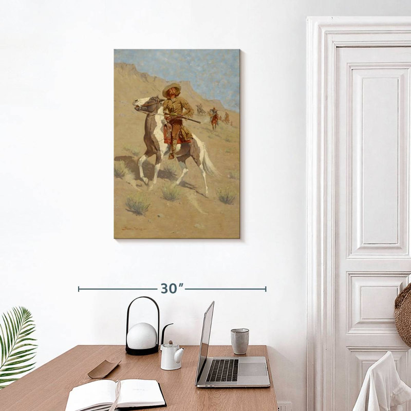 Lelar The Scout, 30" H x 20" W