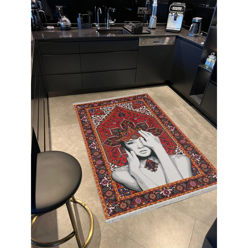 Tapis Salihcan, Rectangle 4 pi 11 po x 8 pi 2 po