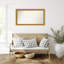 Townhouse Gold Non-Beveled Bathroom Wall Mirror-1016737317