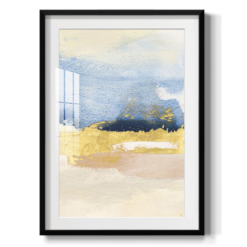 Pampa II - impression encadrée, H 28,5 po x l 20,5 po, Noir