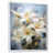 White Floater Framed