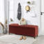 Banc de rangement rembourré 100% polyester Jahmere-93933894
