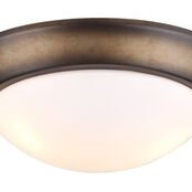 2-Light Bowl Ceiling Fan Light Kit Ebern Designs 