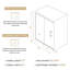 Porte de douche coulissante simple sans cadre de 56 à 60 po x H 75 po avec verre trempé transparent de 5/16 po (8 mm)-123244184