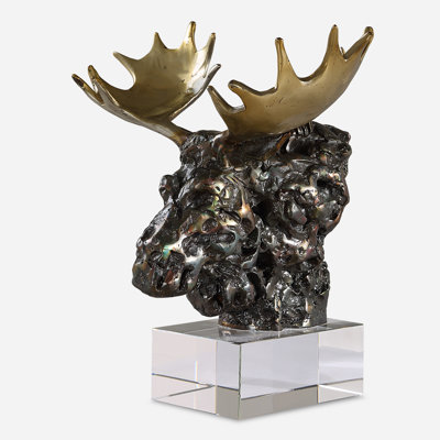 Sculpture en bronze Emzley