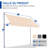 Metal And Polyester Retractable Awning-109411156-109411157