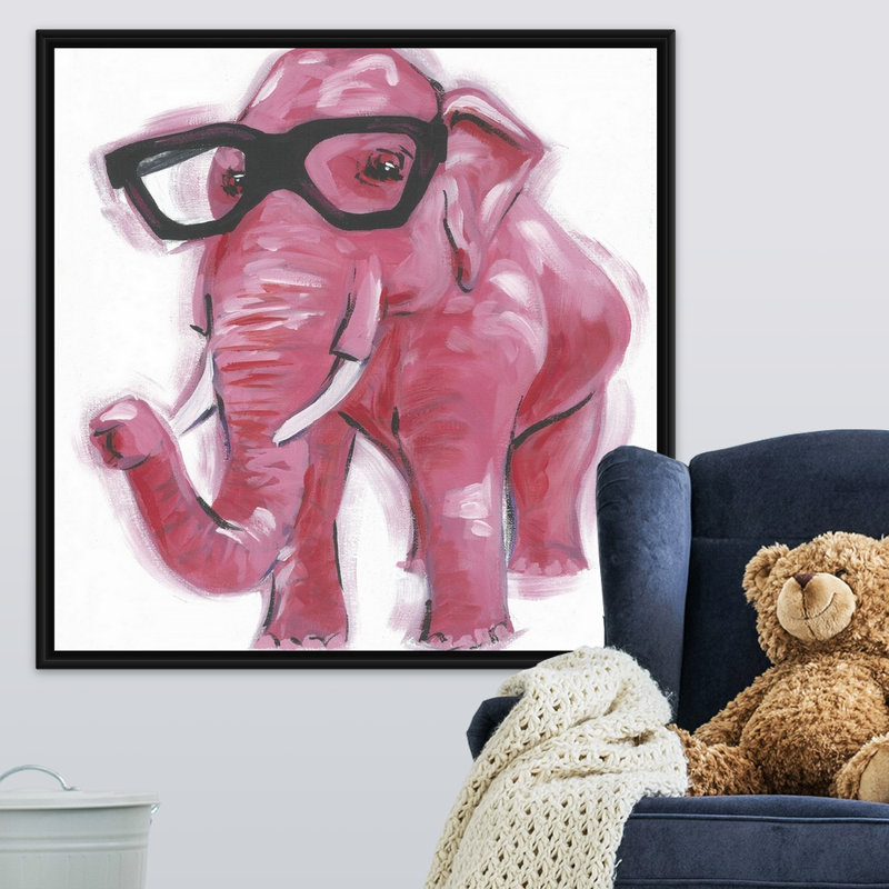 Art sur toile Melina Dapper, H 36 po x l 36 po x P 1,75po, Cadre flottant noir