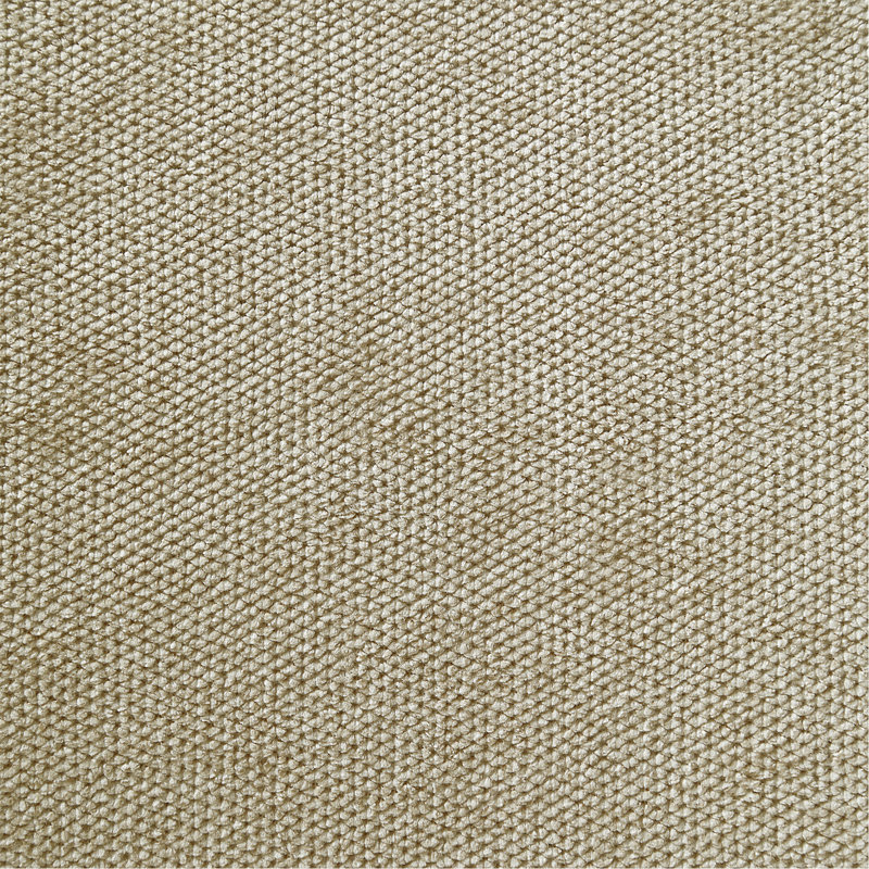 Chaise d'appoint beige en microfibre polie (ensemble de 2)