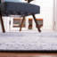 Tapis gris / bleu marine Ziebarth-588455165