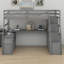 Lit mezzanine tout-en-un avec bureau, tiroirs, tablettes-1371386452