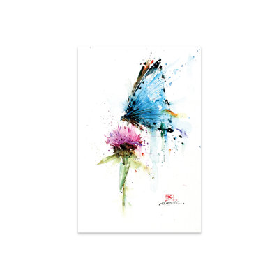 " Butterfly & Thistle " by Dean Crouser