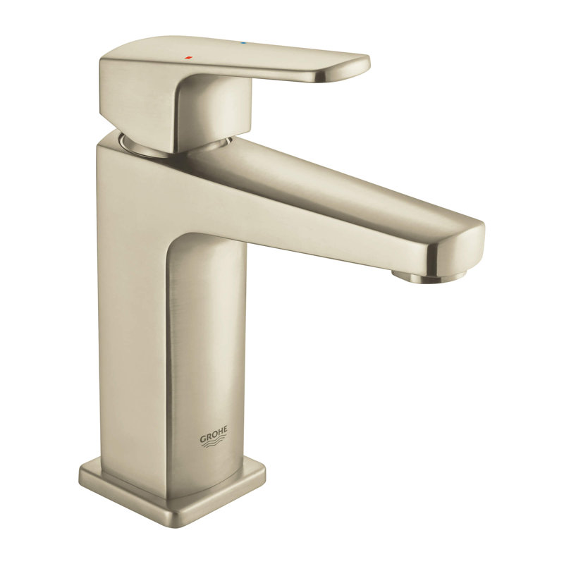 Tallinn Single Hole Bathroom Faucet, Brushed Nickel