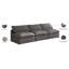 Canapé modulaire sans accoudoirs en velours de 105 po Atis-1927116222