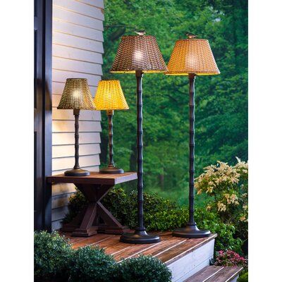 Evergreen Enterprises, Inc 62.25'' Plug-in Outdoor Floor Lamp | Wayfair