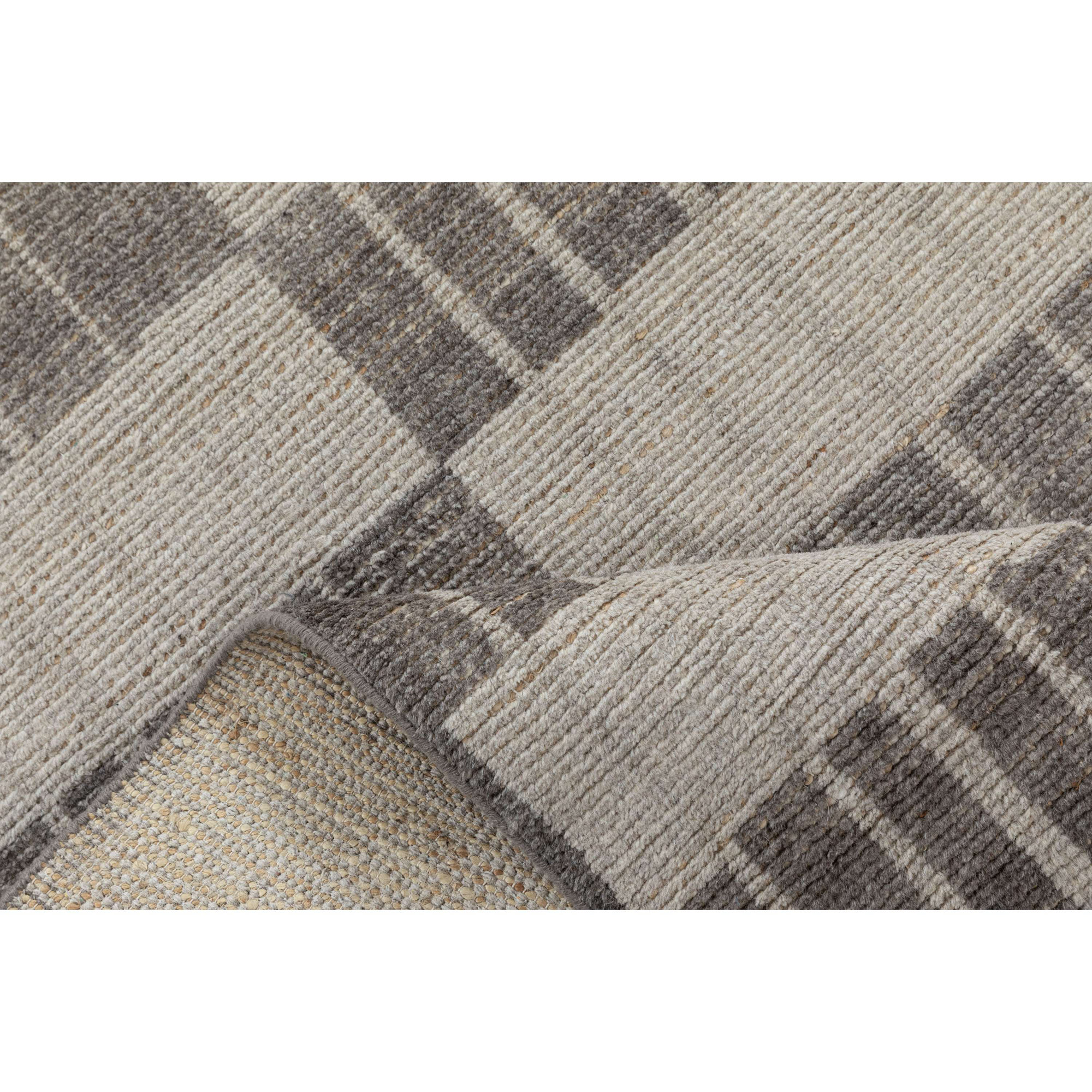 Todd Hand Knotted Wool Indoor Rug, Rectangle 5' x 8'