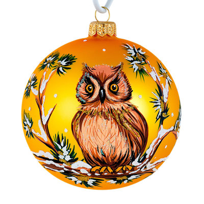 Collectible Hand-painted Ornament – Birdie 3.9”