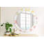 Huldar Glass Flat Wall Mirror
