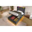 Twin Size Upholstered Bed, 360 Surround LED Function, Buttons/Apps/Remote Control, Hydraulic Storage Bed With USB Type-C Charging,Linen (Without Mattress)-1049223435-1049223432
