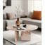 Table basse en marbre naturel, compacte et élégante pour le salon, durable et élégante-1360222822-1360222824