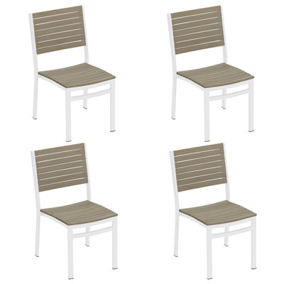 Chaise d'appoint empilable Travira