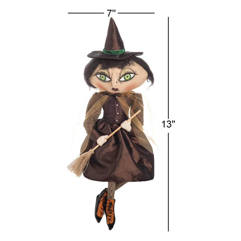 Figurine de poupée Matilda Witch Joe Spencer Gathered Traditions