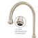 Whitehaus Collection Bridge Faucet with Gooseneck Swivel Spout and Solid Brass Side Spray
