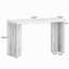 55" Bar Table, Modern Counter Height Pub Table with Spacious Tabletop for Home Kitchen-308296036