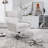 Eba Upholstered Swivel Armchair