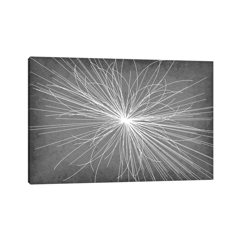 Particle Collision by GetYourNerdOn - Wrapped Canvas Gallery-Wrapped Canvas Giclée, 20.32 cm H x 30.48 cm W