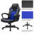 Ebern Designs Adjustable Reclining Ergonomic Faux Leather Swiveling PC & Racing Game Chair-1582305990