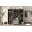 Rangement pour garde-robe en bois à 6 portes avec 6 grands tiroirs-129488083