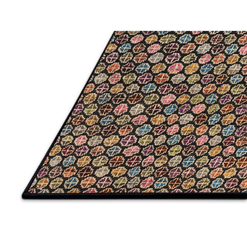 Abstract Indoor Rug, Rectangle 5' x 8'