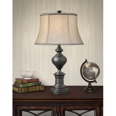 Lampe de table en bronze 28 po Athens