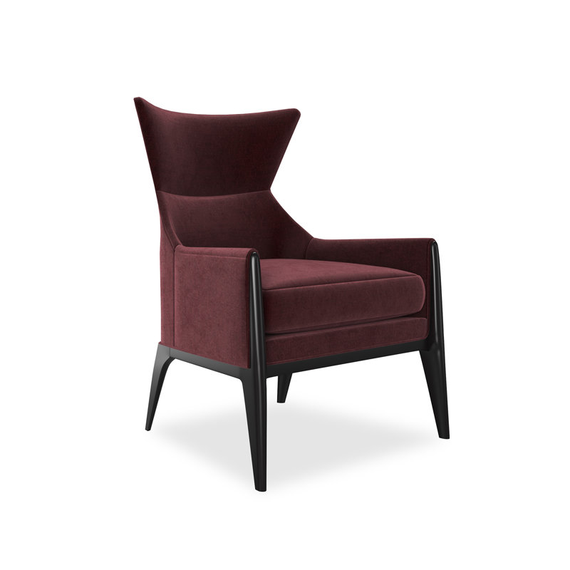 Chaise sans limite - paon, Rouge, H 42,75 po x l 30 po x P 32,75 po