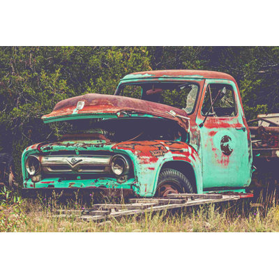 " Rusty Broken Truck Photography "