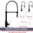 Westbrass Pull Down Spray Kitchen Faucet-73158156