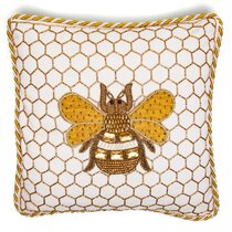 Queen Bee Gift Funny Bee Cool Boss Lady Queen Crown Honey Bee Lover  Beekeeper Gift Throw Pillow for Sale by madeulaugh