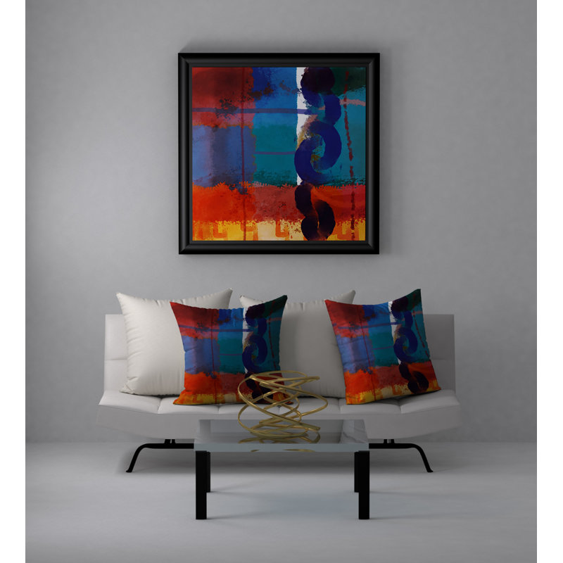 Housse et insert de coussin carré Royal, 20 po x 20 po