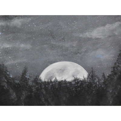 'Starry Night Over the Moon' Print
