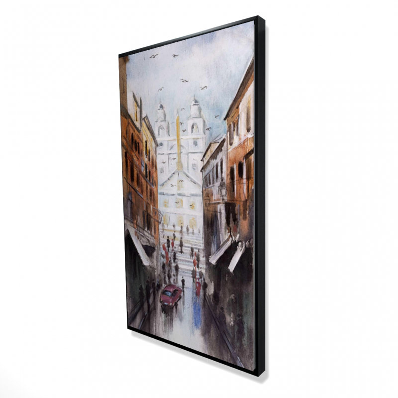 Historic place - 24"x48" Framed canvas