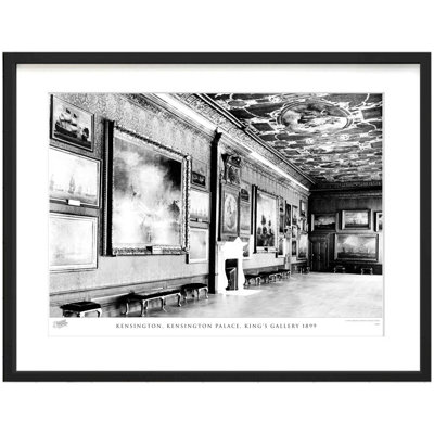 Kensington, Kensington Palace, King's Gallery 1899 by Francis Frith - Single Picture Frame Print