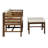 Acacia 3 - Person Patio Conversation Set with Cushions-58803552