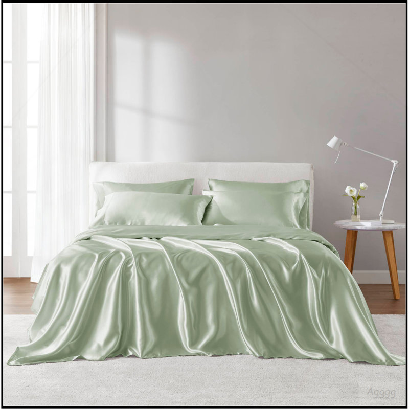 6 PCS Queen Luxury Sheet Set Sage