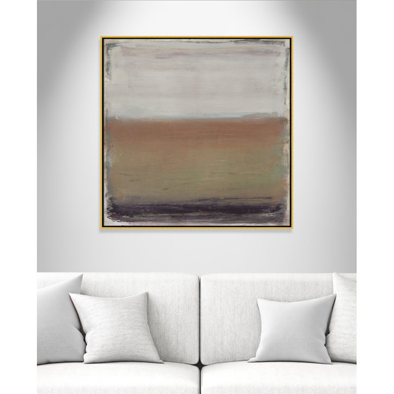 «Alana Arizona Print» par, H 37,5 po x l 37,5 po, Doré