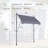 Versatile Retractable Patio Awning with UV Protection and Multiple Functionalities